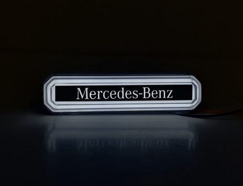 MERCEDES LED dekor lámpa 24V FEHÉR