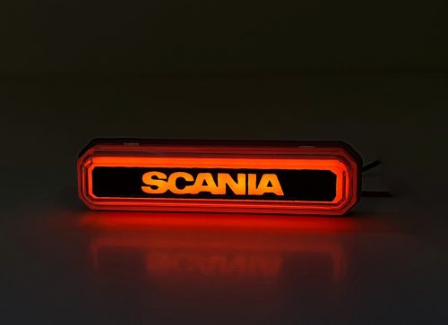 SCANIA LED dekor lámpa 24V Sárga