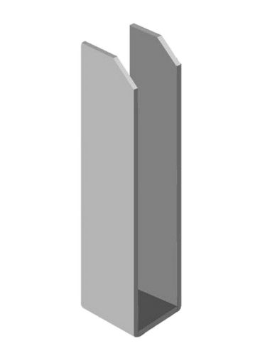 Oldalprofil tartó foglalat 30x150mm hegeszthető