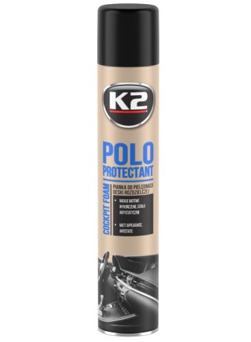 K2 műszerfal ápoló spray 750ml BLACK