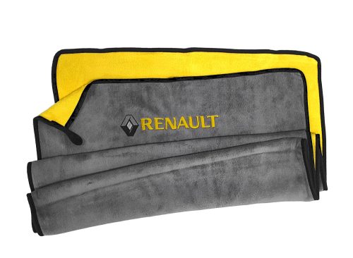 RENAULT fürdőlepedő 150x60 cm Szürke/Sárga