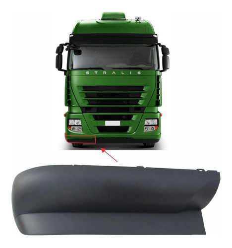 Iveco Stralis II. lökhárító spoiler vég JOBB