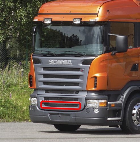 Scania R / P / G 2005-2010 alsó hűtőrács alsó betét