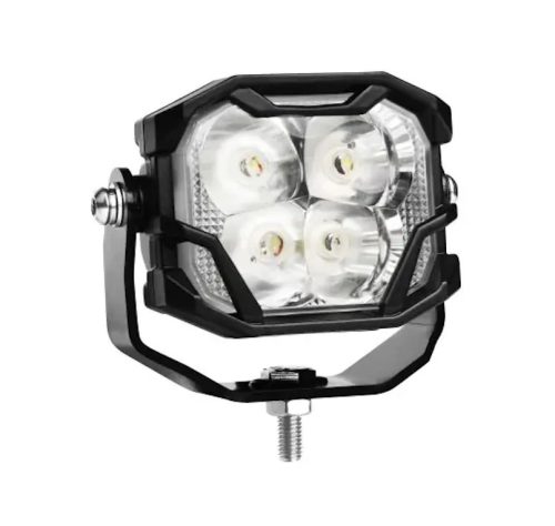 Formatervezett 4 CREE LED-es MINI munkalámpa 12/24V SZÚRÓ fénnyel