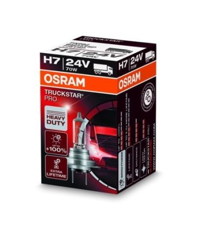 Osram Truck Star 24V H7 izzó +100%